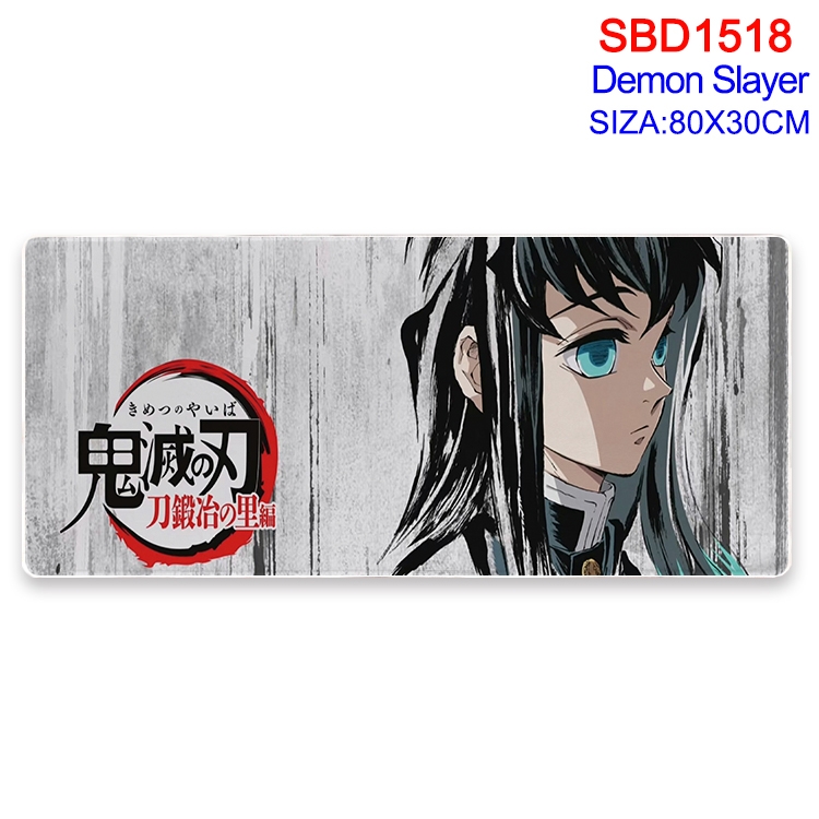 Demon Slayer Kimets Animation peripheral locking mouse pad 80X30cm