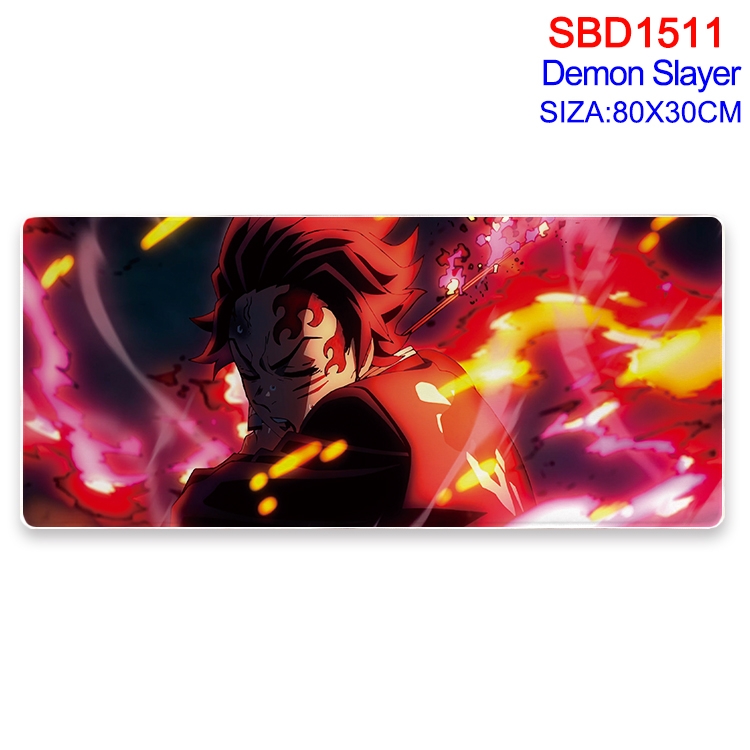 Demon Slayer Kimets Animation peripheral locking mouse pad 80X30cm