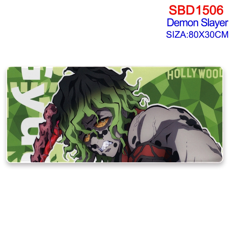 Demon Slayer Kimets Animation peripheral locking mouse pad 80X30cm