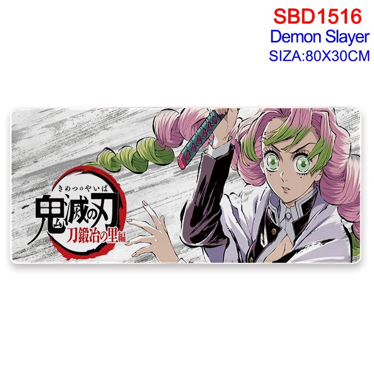 Demon Slayer Kimets Animation peripheral locking mouse pad 80X30cm