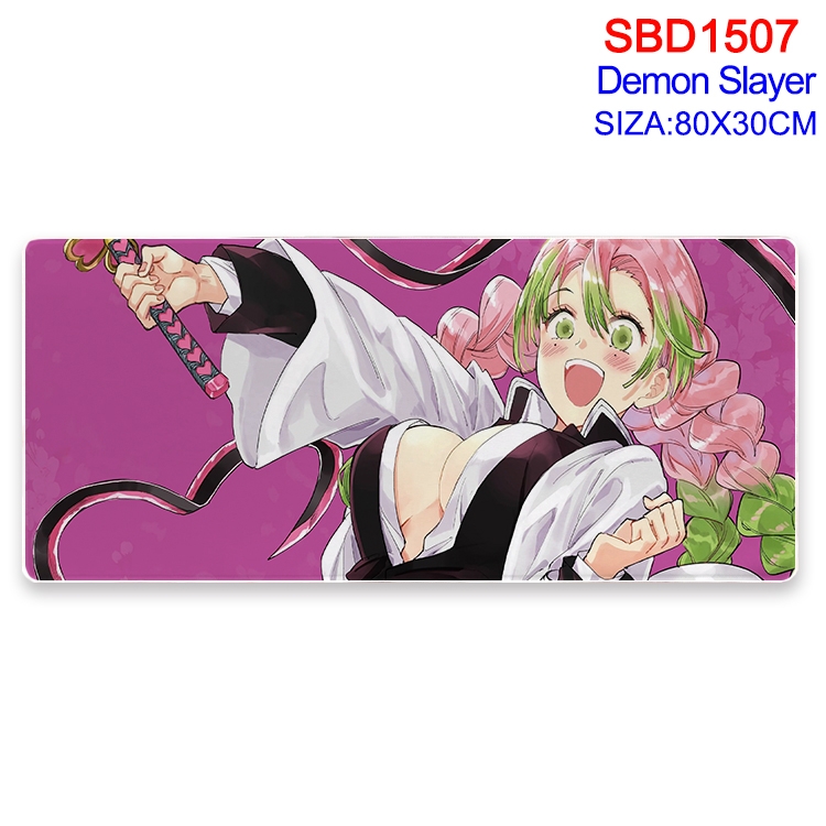 Demon Slayer Kimets Animation peripheral locking mouse pad 80X30cm