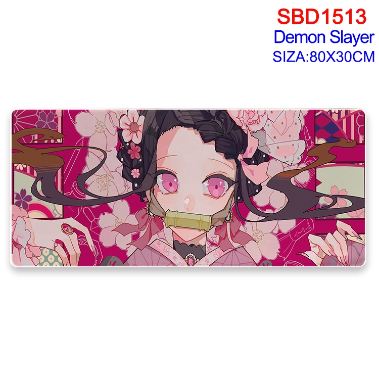 Demon Slayer Kimets Animation peripheral locking mouse pad 80X30cm