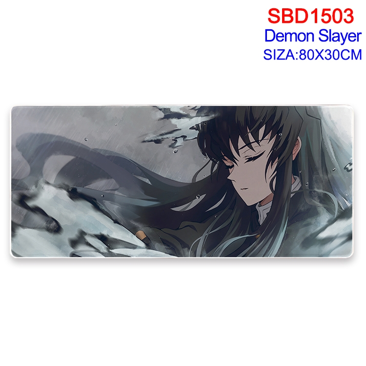 Demon Slayer Kimets Animation peripheral locking mouse pad 80X30cm