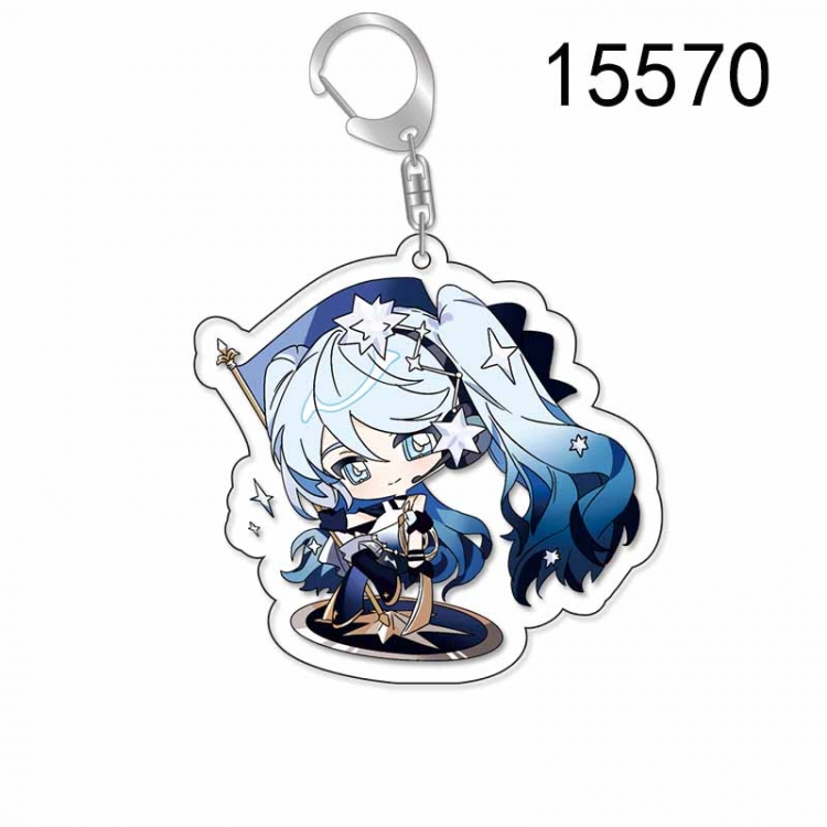 Hatsune Miku Anime Acrylic Keychain Charm price for 5 pcs