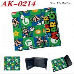 Super Mario Anime PU leather f...