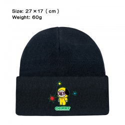 BTS printed plush knitted hat ...