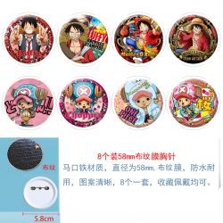 One Piece Anime Round cloth fi...