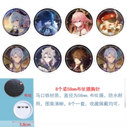 Genshin Impact Anime Round clo...