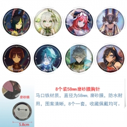 Genshin Impact  Anime round sc...