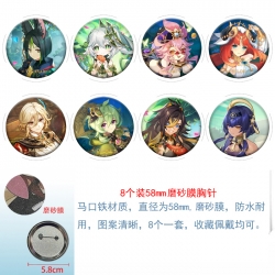 Genshin Impact  Anime round sc...