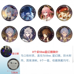 Genshin Impact Anime round Ast...