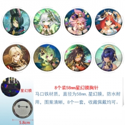 Genshin Impact Anime round Ast...
