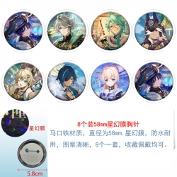 Genshin Impact Anime round Ast...