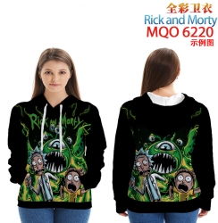 Rick and Morty Long Sleeve Hoo...