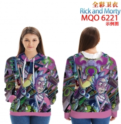 Rick and Morty Long Sleeve Hoo...