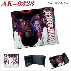 Superheroes Anime PU leather f...