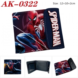 Superheroes Anime PU leather f...