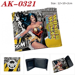 Superheroes Anime PU leather f...