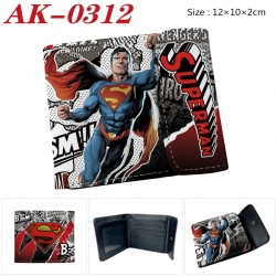 Superheroes Anime PU leather f...