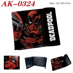 Superheroes Anime PU leather f...