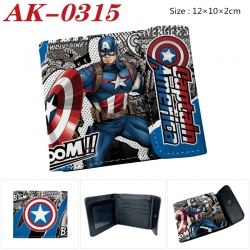 Superheroes Anime PU leather f...