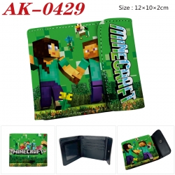 Minecraft Anime PU leather ful...