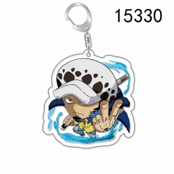 One Piece Anime Acrylic Keycha...