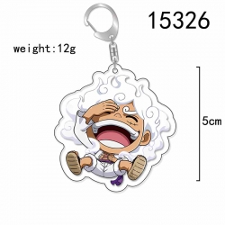 One Piece Anime Acrylic Keycha...