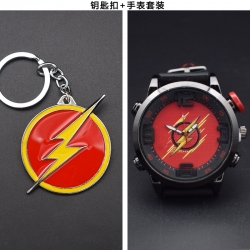 The Flash Metal keychain watch...