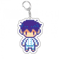 OMORI Anime Acrylic Keychain C...