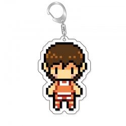 OMORI Anime Acrylic Keychain C...