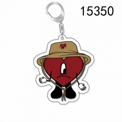 Bad Bunny Anime Acrylic Keycha...