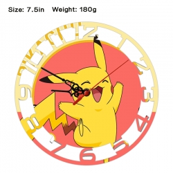 Pokemon Anime print alarm cloc...