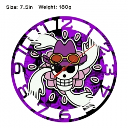 One Piece Anime print alarm cl...