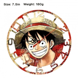 One Piece Anime print alarm cl...