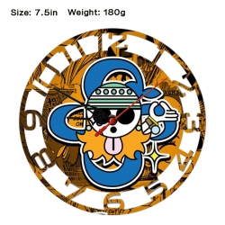 One Piece Anime print alarm cl...