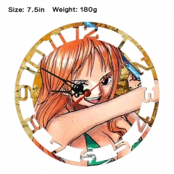 One Piece Anime print alarm cl...