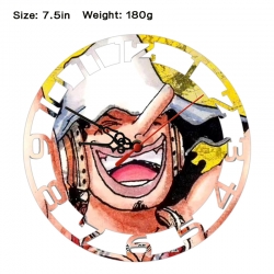 One Piece Anime print alarm cl...