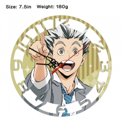 Haikyuu!!  Anime print alarm c...