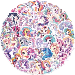 Unicorn Doodle stickers Waterp...