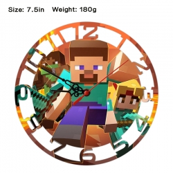 Minecraft Anime print alarm cl...