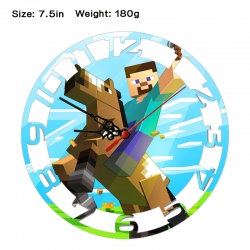 Minecraft Anime print alarm cl...