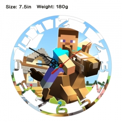 Minecraft Anime print alarm cl...