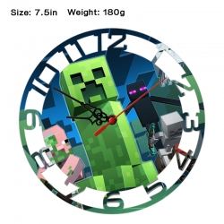 Minecraft Anime print alarm cl...