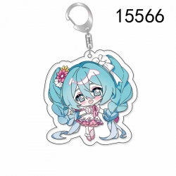 Hatsune Miku Anime Acrylic Key...