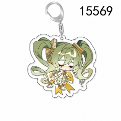 Hatsune Miku Anime Acrylic Key...