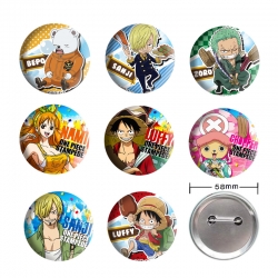 One Piece Anime tinplate brooc...