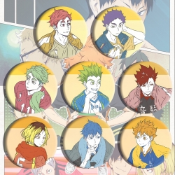 Haikyuu!! Anime tinplate brooc...