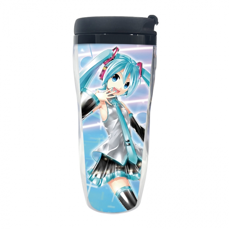 Hatsune Miku Anime double-layer insulated water bottle and cup 350ML