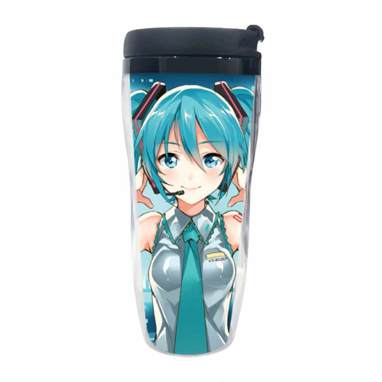 Hatsune Miku Anime double-layer insulated water bottle and cup 350ML